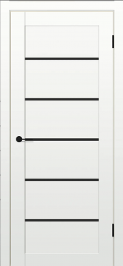 NX8 ДО черный лак Белый