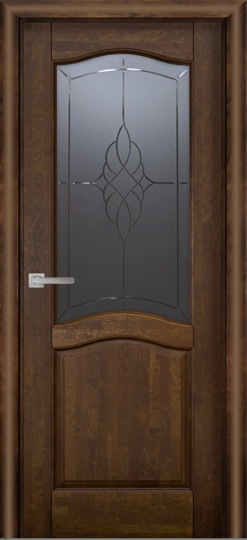 Лео ДО графит с фрезеровкой