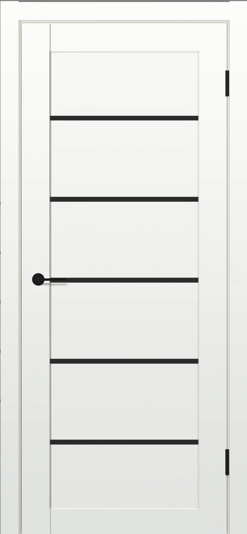 NX8 ДО черный лак Белый