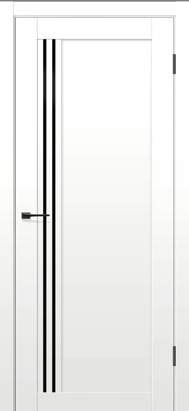 NX 9 ДО черный лак Белый