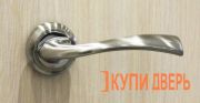 Дверная ручка Бьянко хром (никель)