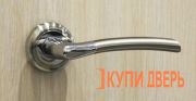 Дверная ручка Гарда хром (никель)