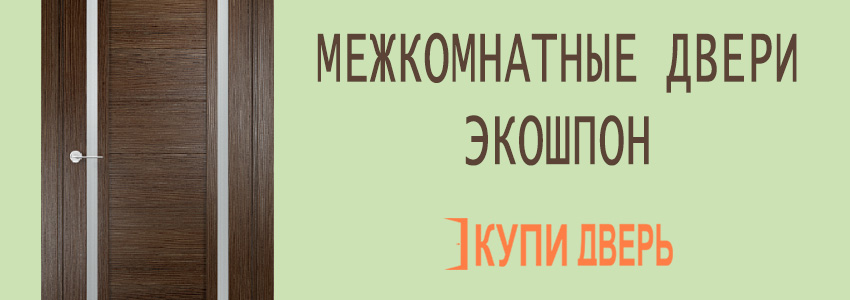 Межкомнатные двери экошпон