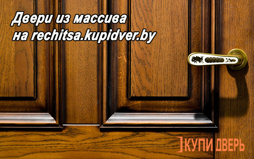 Двери из массива тонированные