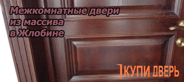 Двери из массива крашеные